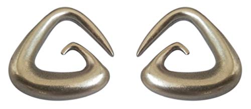 Pesos de oreja de pareja plateados plata para lóbulos estirados. Dos pendientes dilataciones orejas. Earrings Plugs "AFRICA". Modelo original único hecho a mano por artesano italiano. Cm 3 x 3 Pesos de oreja de pareja plateados plata para lóbulos estirados. Dos pendientes dilataciones orejas. Earrings Plugs "AFRICA". Modelo original único hecho a mano por artesano italiano. Cm 3 x 3