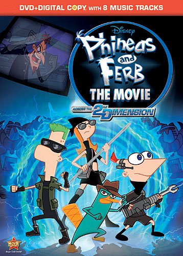 Phineas & Ferb the Movie: Across the 2nd Dimension [Reino Unido] [DVD]