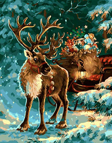 Pintura Por NúMeros Reno de Altay Kit De Pintura Al óLeo En Lienzo Para NiñOs, Adultos Y Principiantes, Regalos De DecoracióN Del Hogar, 40 * 50 Cm (Sin Marco) Pintura Por NúMeros Reno de Altay Kit De Pintura Al óLeo En Lienzo Para NiñOs, Adultos Y Principiantes, Regalos De DecoracióN Del Hogar, 40 * 50 Cm (Sin Marco)