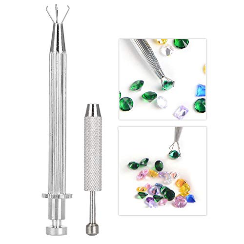 Pinzas para joyería con 4 Garras, Herramienta de Recogida de Joyas, Atrapador de Gemas de Diamante y agarrador, Ideal para reparación de Abalorios, Relojes y anteojos Pinzas para joyería con 4 Garras, Herramienta de Recogida de Joyas, Atrapador de Gemas de Diamante y agarrador, Ideal para reparación de Abalorios, Relojes y anteojos