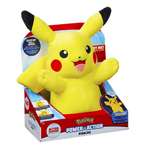 Pokemon 96383 Power Action Pikachu Toy (Juguete de Pikachu), Multicolor