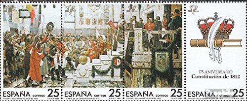 Prophila Collection España 2767-2770 Banda de Cuatro (Completa.edición.) 1987 175 años. constitución (Sellos para los coleccionistas)