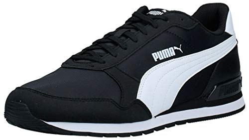 PUMA St Runner V2 NL', Zapatillas Unisex Adulto, Negro Black White, 45 EU PUMA St Runner V2 NL', Zapatillas Unisex Adulto, Negro Black White, 45 EU