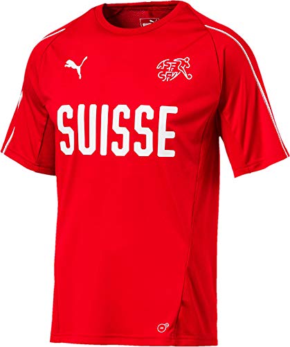 PUMA Suisse Training Jersey, Hombre, Rojo (Rojo), L