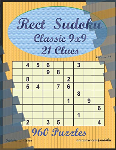 Rect Sudoku: Classic 9x9 (Rect Sudoku Puzzles)