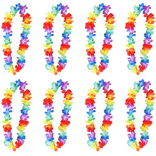 Redstar Fancy Dress - Pack de 12 Collares de Flores Hawaianos - para Despedidas de Soltero/a Redstar Fancy Dress - Pack de 12 Collares de Flores Hawaianos - para Despedidas de Soltero/a