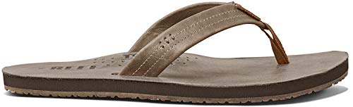 Reef R2611BZB Chanclas de Cuero para Hombre, Color Marrón, Talla 37.5