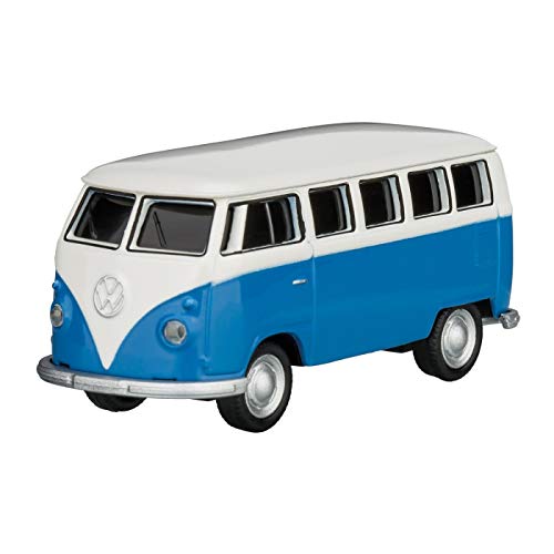 REFLECTS PA - Memoria USB (16 GB), diseño de furgoneta Volkswagen T1, color azul
