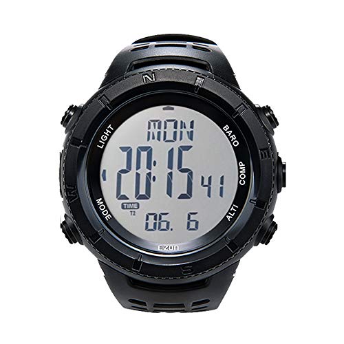 Reloj Deportivo Digital para Hombres para Senderismo al Aire Libre con brújula Altímetro Barómetro Termómetro Reloj Militar Resistente al Agua Reloj de Pulsera H001H11 Reloj Deportivo Digital para Hombres para Senderismo al Aire Libre con brújula Altímetro Barómetro Termómetro Reloj Militar Resistente al Agua Reloj de Pulsera H001H11