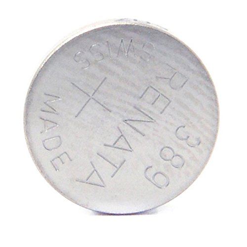 Renata - Pila botón óxido de plata 389 RENATA 1.55V 80mAh - Blister(s) x 1