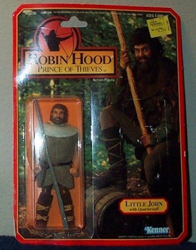 Robin Hood Prince of Thieves Little John with Quarterstaff Action Figure by Kenner
