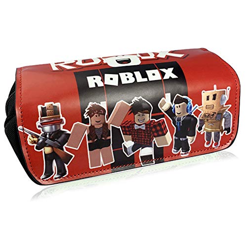Roblox Estuche Escolar de Gran Capacidad, Bolsa de Lápiz Portable Estuche Organizador de Material Papelería con Cremallera Doble para Estudiantes en Escuela y Empleados en Oficina Roblox Estuche Escolar de Gran Capacidad, Bolsa de Lápiz Portable Estuche Organizador de Material Papelería con Cremallera Doble para Estudiantes en Escuela y Empleados en Oficina
