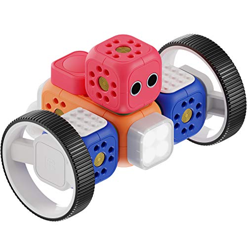 Robo Wunderkind Robots para niños a partir de 5 años — Juguete educativo premiado para enseñar a los niños y niñas a programar — Juguete robot compatible con LEGO más tres aplicaciones gratuitas Robo Wunderkind Robots para niños a partir de 5 años — Juguete educativo premiado para enseñar a los niños y niñas a programar — Juguete robot compatible con LEGO más tres aplicaciones gratuitas