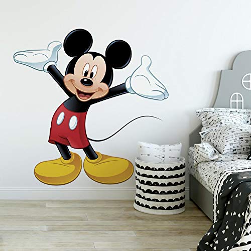 RoomMates RMK1508GM Pared Mickey Mouse Solo Pegatina Gigante, Multicolor