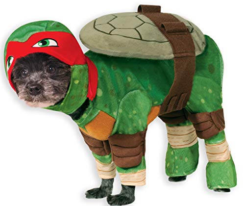 Rubie'S 887723L Disfraz Oficial de Raphael para Perros de Las Tortugas Ninja Mutantes, tamaño Grande
