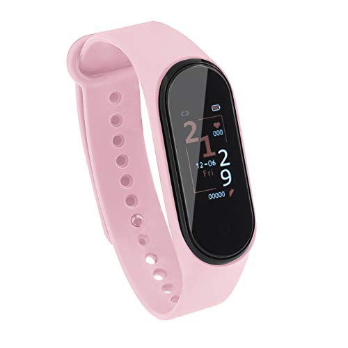 Sami - Running 3 - Smartwatch, Smartband, Pulsera de Actividad. Color Rosa. para Android y Apple. Función: Versión Especial Running, GPS, Waterproof, presión sanguínea, Fuerza G, Multideportivo.