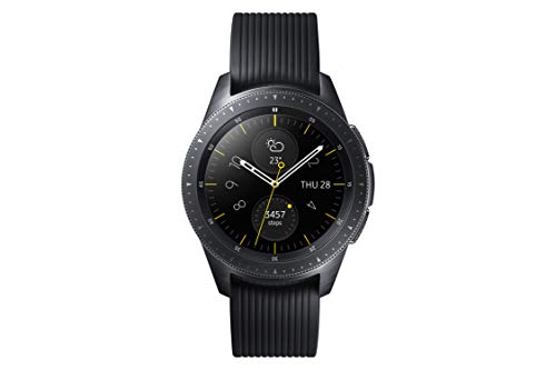 Samsung Galaxy - Reloj inteligente, Bluetooth, Negro, 42 mm [Versión alemana: Podría presentar problemas de compatibilidad]