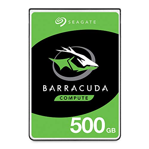 Seagate BarraCuda Pro, 500 GB, Disco duro interno de alto rendimiento, HDD, 2,5 in, SATA 6 Gb/s, 7200 r.p.m., caché de 128 MB para PC y portátil, recuperación de datos (ST500LM034) Seagate BarraCuda Pro, 500 GB, Disco duro interno de alto rendimiento, HDD, 2,5 in, SATA 6 Gb/s, 7200 r.p.m., caché de 128 MB para PC y portátil, recuperación de datos (ST500LM034)