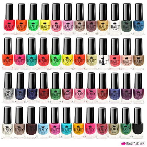 Set De 48 Esmalte De Uñas 48 Colores Diferentes Botella Moderna De 5 ml Set De 48 Esmalte De Uñas 48 Colores Diferentes Botella Moderna De 5 ml