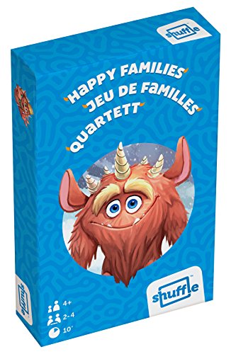 Shuffle Monsters Happy Families - Juego de Cartas