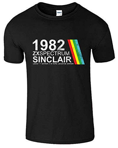 Sinclair Zx Spectrum Retro Camiseta 80S Video Game Gift Sega - Camiseta para hombre
