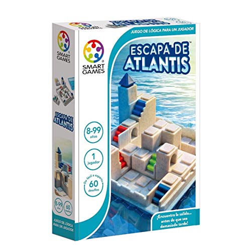 smart games- Escapa de Atlantis, Multicolor (Lúdilo SG442ES)