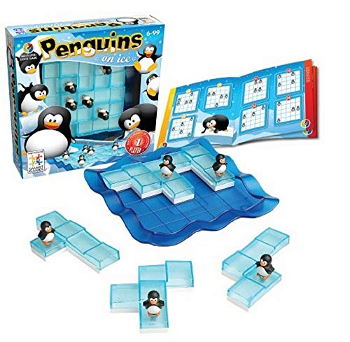 Smart - Pingüinos sobre hielo, juego de ingenio con retos (51520)