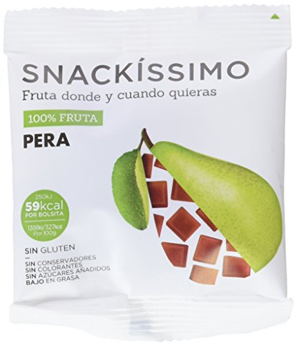 Snackíssimo Snack de Pera -  Pack de 15 bolsas 270 gr