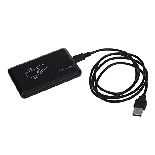 SODIAL(R) Lector de tarjetas de identificacion de ordenador escritorio USB RFID Lector de tarjetas sin contacto SODIAL(R) Lector de tarjetas de identificacion de ordenador escritorio USB RFID Lector de tarjetas sin contacto