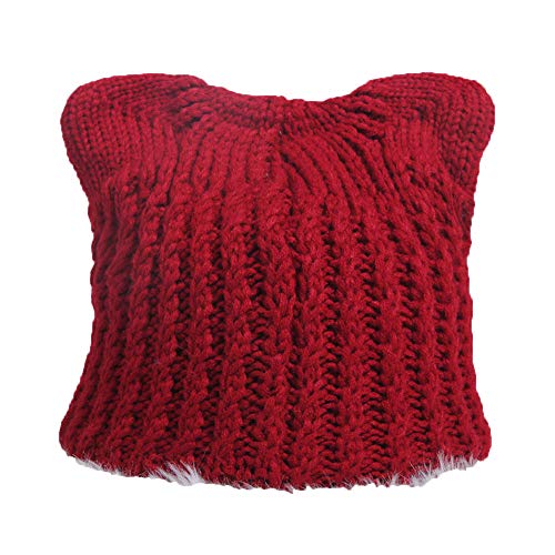Sombreros para mujer, estilo occidental, hermosos, para Navidad, invierno, moda, moda, para todo tipo de partidos, suaves, cómodos, dulces y lindos sombreros de punto, regalos de cumpleaños de Navidad Sombreros para mujer, estilo occidental, hermosos, para Navidad, invierno, moda, moda, para todo tipo de partidos, suaves, cómodos, dulces y lindos sombreros de punto, regalos de cumpleaños de Navidad