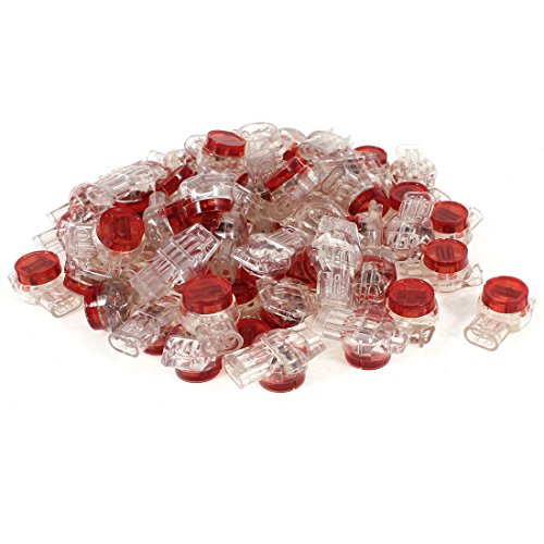sourcing map 55 piezas de gel Splice UR Conector 3 puerto Cable Conectores Red Borrar sourcing map 55 piezas de gel Splice UR Conector 3 puerto Cable Conectores Red Borrar