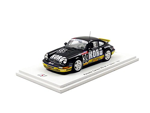 Spark SJ013 Porsche 911/964 RS – Champion JGTC 300 1994 – Escala 1/43, Negro/Amarillo