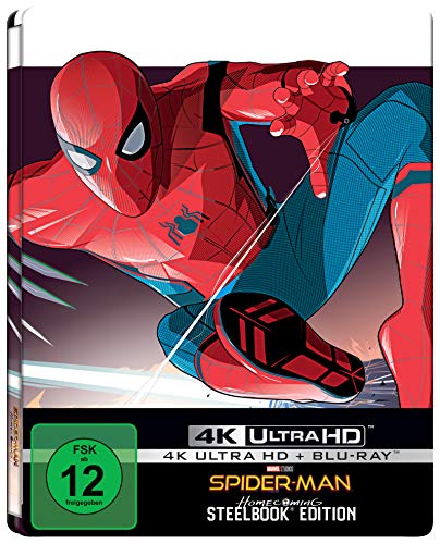 Spider-Man: Homecoming - SteelBook (4K Ultra HD) (+ Blu-ray 2D) [Alemania] [Blu-ray]