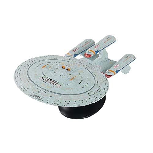 Star Trek - U.S.S. Enterprise NCC 1701-D acorazada - Eaglemoss Collections