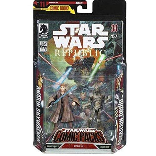 Star Wars Expanded Universe Comic Pack Action Figure Set: Anakin Skywalker and Assassin Droid