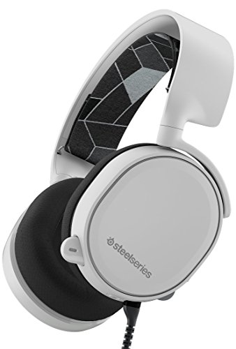 SteelSeries Arctis 3 (Edición Legado) - Auriculares para juego, PC, Mac, PlayStation 4, Xbox One, Nintendo Switch, Móvil, VR, color Blanco SteelSeries Arctis 3 (Edición Legado) - Auriculares para juego, PC, Mac, PlayStation 4, Xbox One, Nintendo Switch, Móvil, VR, color Blanco