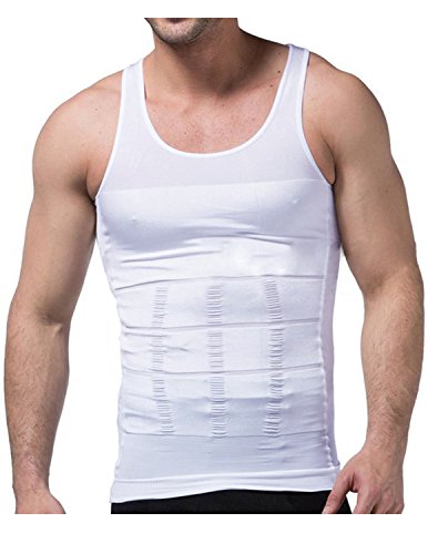 STTLZMC Faja Chaleco Hombre Adelgazante Reductora Compresion Elástica de Ropa Interior M-XXXL,Blanco,Small STTLZMC Faja Chaleco Hombre Adelgazante Reductora Compresion Elástica de Ropa Interior M-XXXL,Blanco,Small