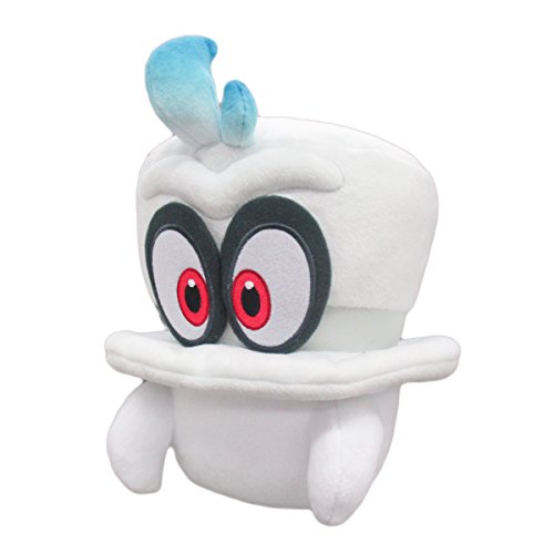Super Mario Odyssey Cappy Sombrero Gorro Gorra De Mario Fantasma Peluche Altura 20cm Producto Oficial Con Licencia de Nintendo [Japón]