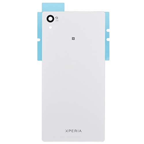 swark Tapa trasera compatible con Sony Xperia Z5 E6653 E6603, color blanco