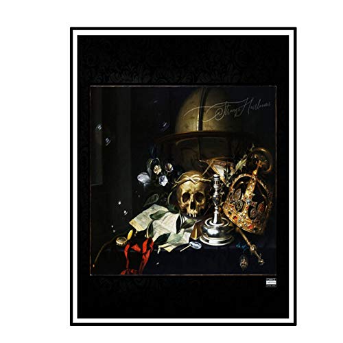 Swarouskll El fantasma de Tesla, la extraña pareja, póster de reliquias extrañas, pintura en lienzo, decoración del hogar, impresión en lienzo, 50x70 cm sin marco, 1 pieza