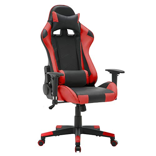 T-LoVendo TY-OC-RC1-RED Silla Gaming Oficina Racing Sillon Gamer Despacho Profesional Videojuegos PC T-LoVendo TY-OC-RC1-RED Silla Gaming Oficina Racing Sillon Gamer Despacho Profesional Videojuegos PC