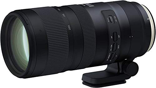 Tamron SP 70-200 mm F/2.8 Di VC USD G2 - Objetivo para Canon (estabilizador óptico VC en tres modos, Sensor Full Frame 24 x 36, AF USD, dos lentes XLD, SP) negro