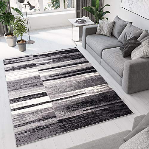 Tapiso Alfombra para Salón Moderno Piso Cuarto De Estar Colección Dream - Color Gris Diseño Abstracto Rayas - Precio Económico 300 x 400 cm Tapiso Alfombra para Salón Moderno Piso Cuarto De Estar Colección Dream - Color Gris Diseño Abstracto Rayas - Precio Económico 300 x 400 cm
