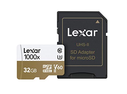Tarjeta Lexar Professional 1000x 32GB microSDHC UHS-II