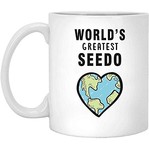 Taza Seedo, mundos más grandes Seedo, regalo para Seedo, regalo, regalo Seedo Idea de regalo para taza Seedo White 01_WM788 MUG