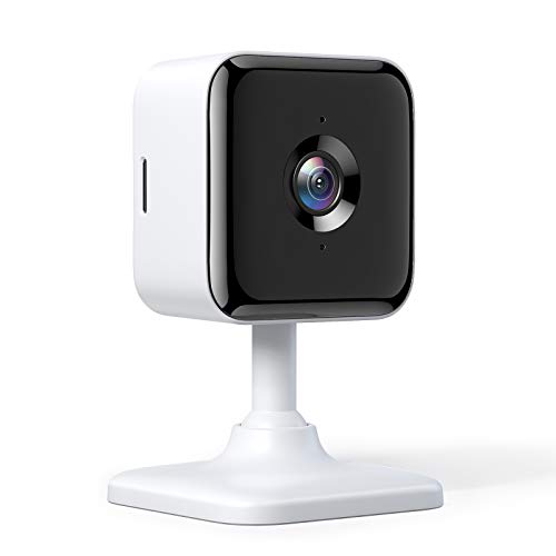 Teckin Cam 1080P FHD Cámara de seguridad para el hogar inteligente Wi-Fi para interiores con visión nocturna, audio bidireccional, detección de movimiento, funciona con Alexa Google Home, 1 unidades