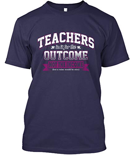teespring Camiseta de la escuela para profesores, resultados/ingresos, cómoda, 100% algodón