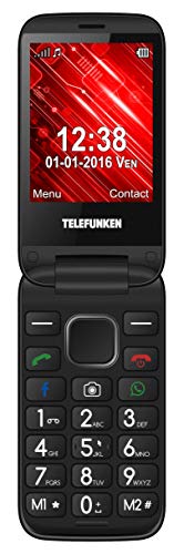 Telefunken TM 360 - Teléfono móvil Negro