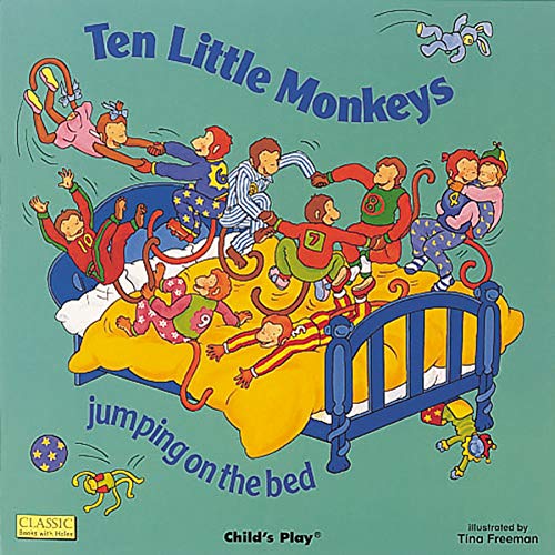 Ten Little Monkeys Jumping on the Bed (Classic Books with Holes 8x8)
