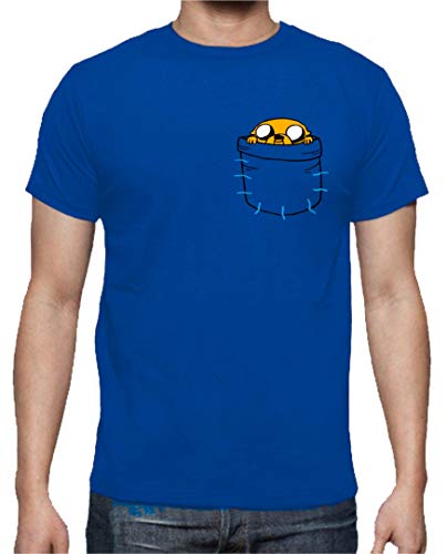 The Fan Tee Camiseta de Hombre Hora de Aventuras Jake Finn 005 XL